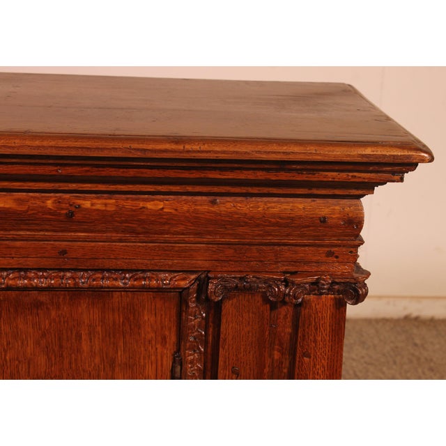 Renaissance Buffet in Oak For Sale - Image 4 of 14