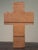 Vintage Tramp Art Matchstick Crucifix on Found Board For Sale - Image 4 of 5