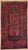 Antique hand-knotted rug from the Zanjan region of northwest Iran, featuring a bold geometric composition with a series of...