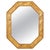 Mid-Century Wall Mirror Rattan and Bamboo Vivai Del Sud Style, Italy, 1970s For Sale - Image 12 of 12