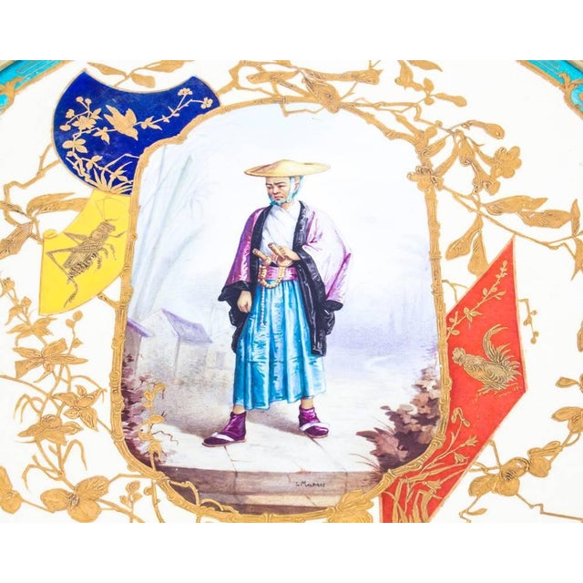 19th Century French Porcelain Dish by Louis Pierre Malpass For Sale - Image 4 of 14