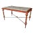 Louis Katona Iron and Marble Coffee Table Art Deco For Sale