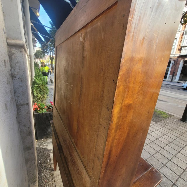 Directoire Bonheur du Jour Desk in Mahogany and Leather, France, 19th Century For Sale - Image 16 of 18