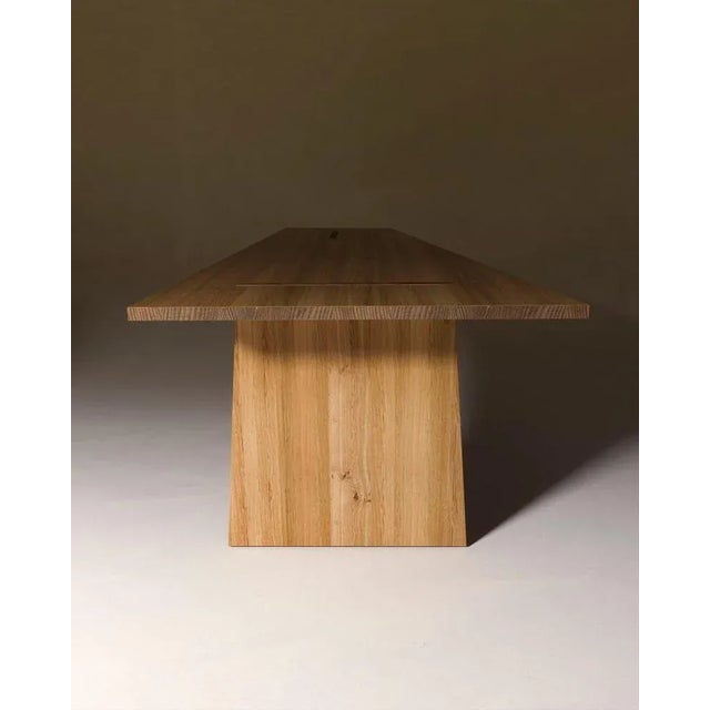 Wood Crooked Dining Table by Nazara Lazaro For Sale - Image 7 of 10