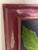 Mid 20th Century Rustic Apple Harvest Painting in Heavily Distressed Red Wood Frame For Sale - Image 10 of 11