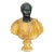 Vintage Grand Tour Faux Finished Plaster Bust For Sale