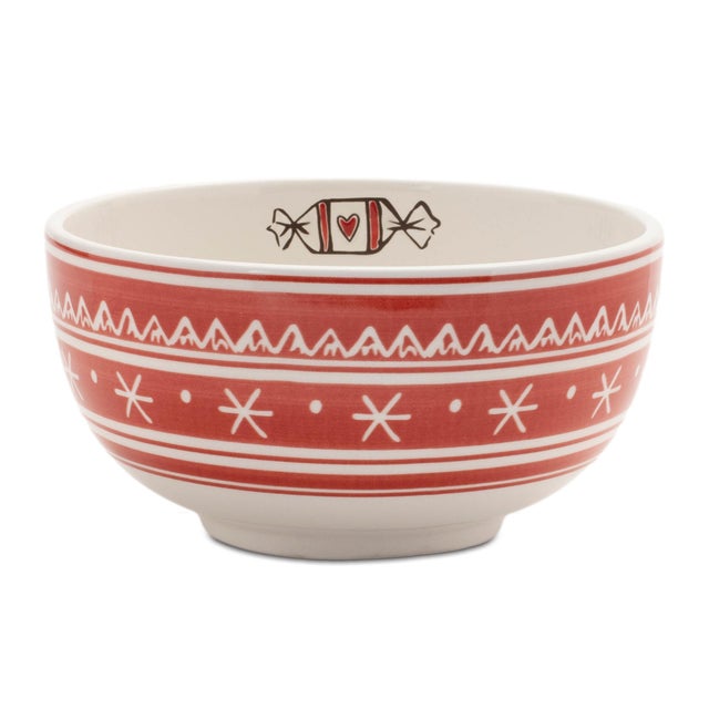 Add a festive touch to your holiday celebrations with this Ceramic Santa Candy Bowl Set. Featuring two delightful...
