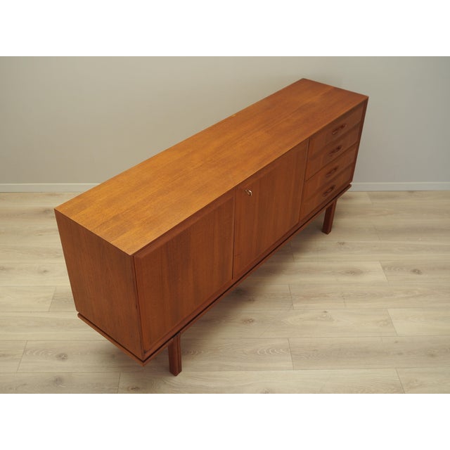 Wood Vintage Swedish Teak Sideboard from Örnen Möbelfabrik, 1960s For Sale - Image 7 of 16