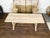 Wood Rustic English 19th Century Natural Wood Farm Table with Trestle Base For Sale - Image 7 of 11