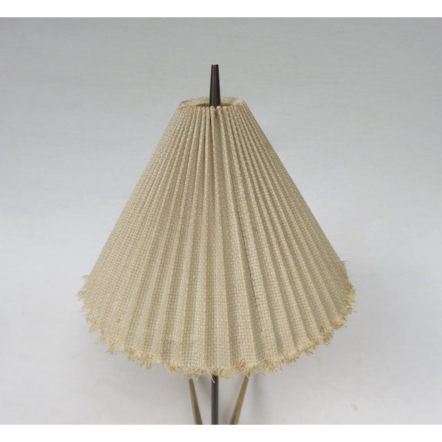 Brass Table Lamp attributed to Kalmar for J. T. Kalmar, Austria, 1950s For Sale - Image 10 of 18