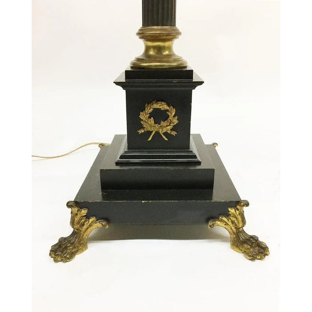 Bronze Floor Lamp, Netherlands, 1870s For Sale - Image 5 of 9