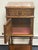 Antique French Breton Carved Oak Marble Too Nightstand For Sale - Image 10 of 12