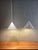 White White Colored Billiard Pendant Lamps from Louis Poulsen, Set of 2 For Sale - Image 8 of 9