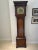 English Circa 1820 Brass Face English 8 Day Grandfather Clock For Sale - Image 3 of 4