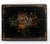 Tole Painted Black Lacquer Silverware Flatware Chest For Sale - Image 9 of 12