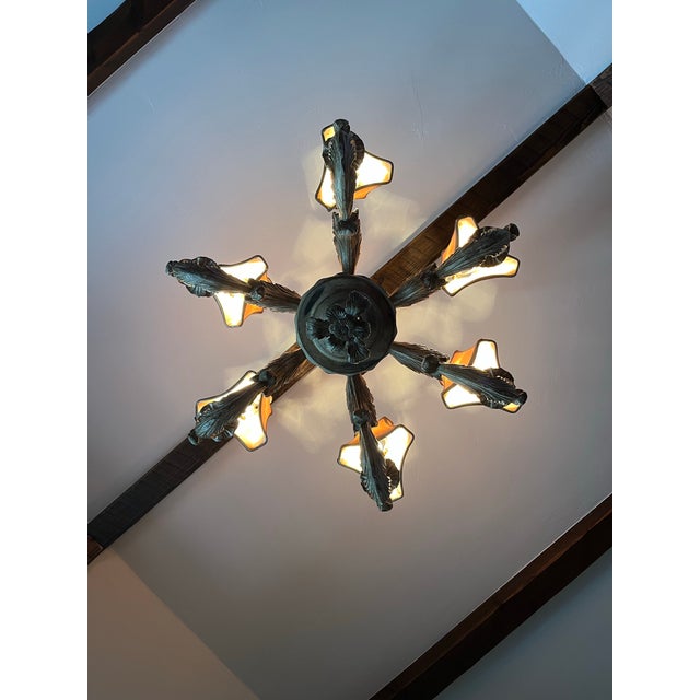 2000 - 2009 Fine Art Lamps Chandelier For Sale - Image 5 of 8