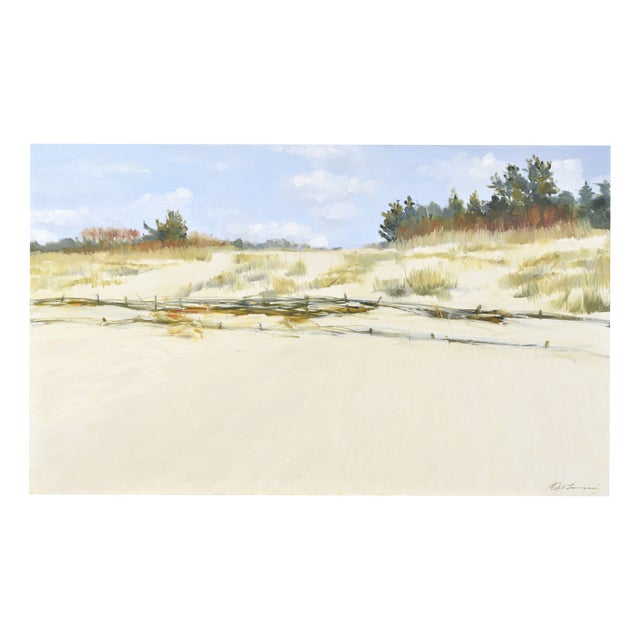 Andris Gutmanis, Dunes of Carnikava, 2022, Oil Painting on Canvas For Sale