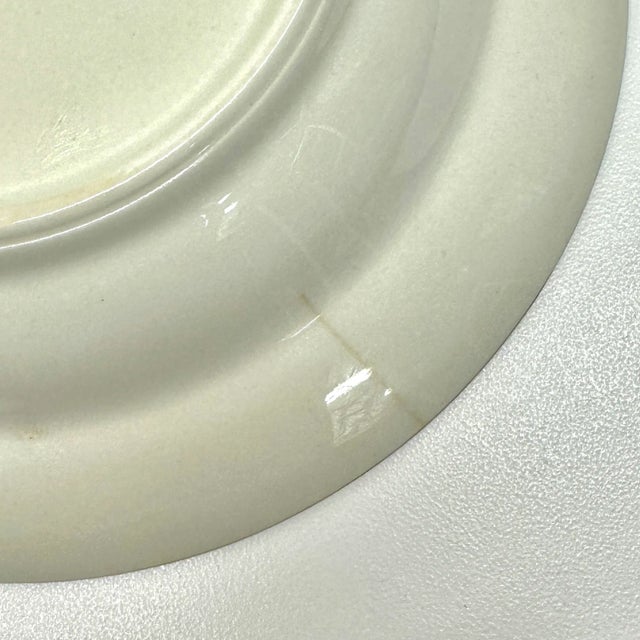 Kelly Green & 22 Karat Gold Embellished Porcelain Soup Bowls - Set of 8 For Sale - Image 9 of 9