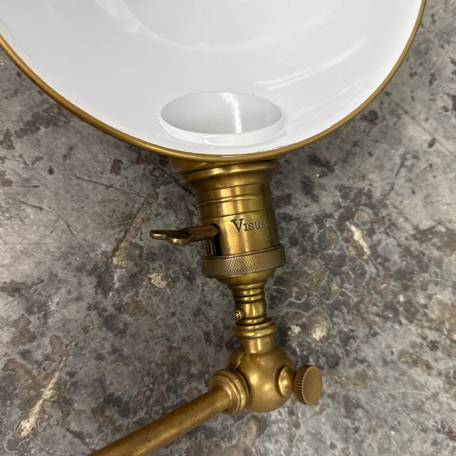E. F. Chapman for Visual Comfort Signature Boston SLG Swing Arm Sconces, Pair For Sale - Image 12 of 12