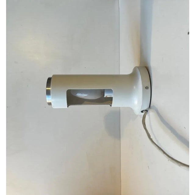 Mid-Century Modern Danish Minimalist Wall Sconce by Peter Avondoglio for Fog & Mørup, 1970s For Sale - Image 3 of 11