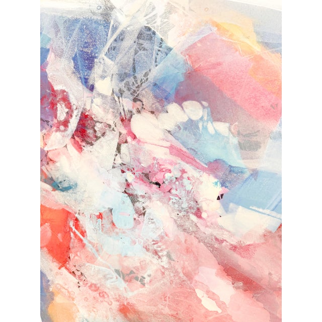 1980s Tom Anderson Large Mixed Media Abstract Expressionist Art For Sale In Tampa - Image 6 of 8