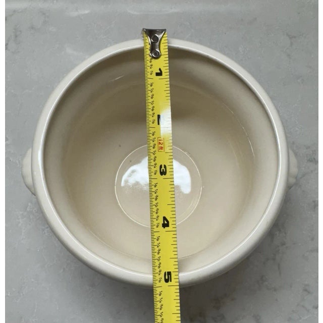 Vintage Mason’s Ironstone Vase With Floral Design and Handles For Sale - Image 6 of 6