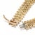 10ctw Diamond Link Bracelet, 14k Yellow Gold, Tennis Bracelet For Sale - Image 4 of 5