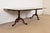 Henkel Harris Henkel Harris Georgian Solid Mahogany Double Pedestal Extension Dining Table, Newly Refinished For Sale - Image 4 of 13