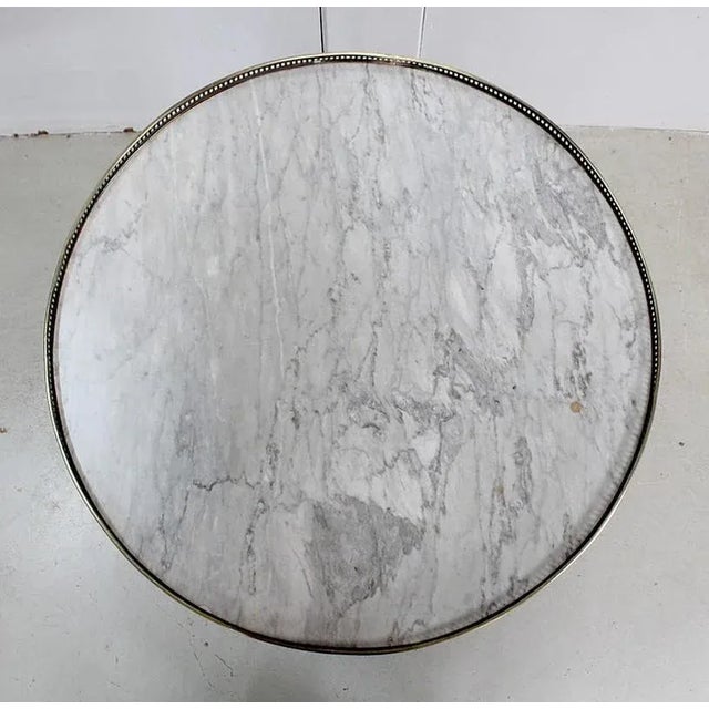 Bouillotte Table in Mahogany in the Style of Louis XVI, Early 20th Century For Sale - Image 5 of 18