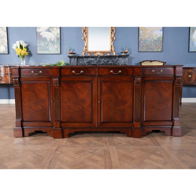 The Niagara Furniture Penhurst Mahogany Sideboard is a great addition to the dining room or office. A matching china...