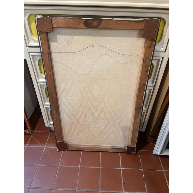 Post Modern Abstract Geometric Painting in the Style of Keith Haring For Sale - Image 17 of 18