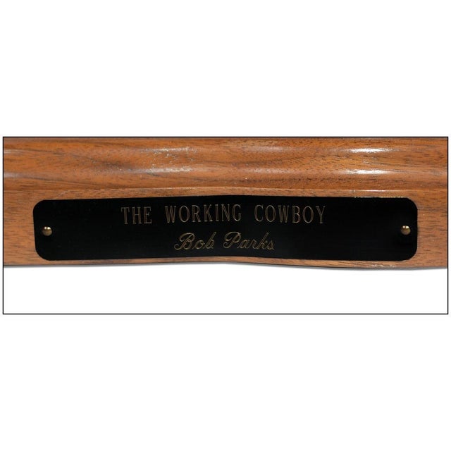 Metal Late 20th Century The Walking Cowboy, Bob Parks For Sale - Image 7 of 7