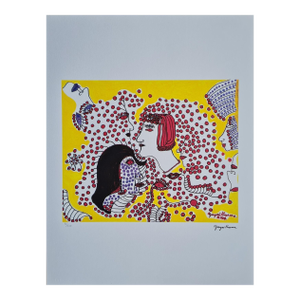 After Yayoi Kusama, Girls Aaa , Lithograph, 1990s