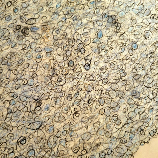 One from a collection of exclusive artists drawings circa 2019 -2021. These one of a kind works are primarily graphite and...