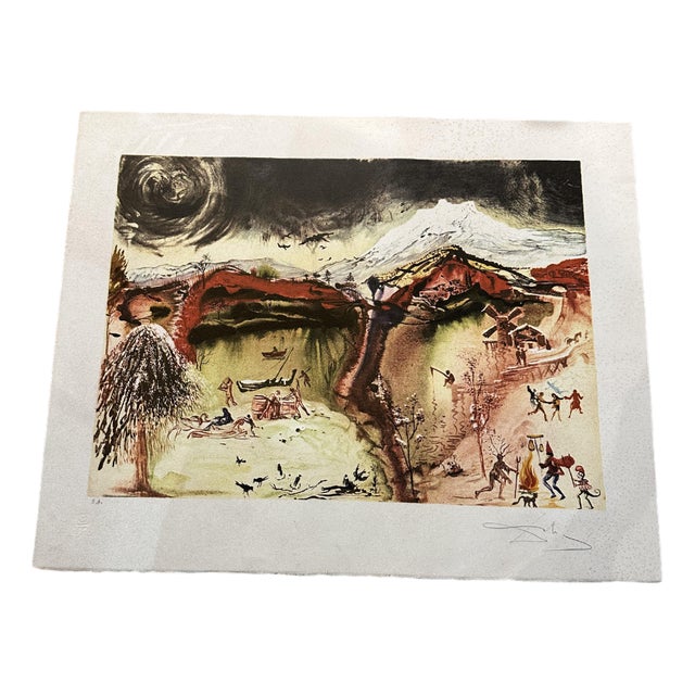 Salvador Dali, The Four Seasons, 1950s, Lithograph For Sale