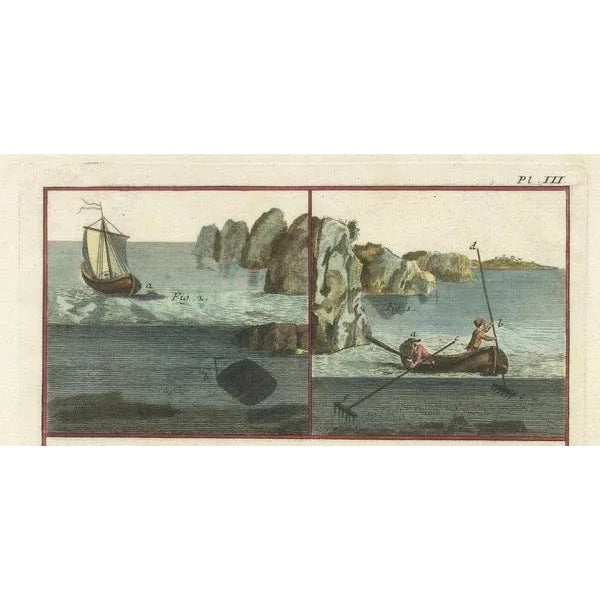 Panckoucke, Maritime Harvest: Illustrated Techniques, 1793, Prints, Set of 2 For Sale - Image 6 of 10