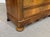 Napoleon III Commode in Walnut, Fir and White Marble, 19th Century For Sale - Image 3 of 18
