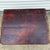 Shabby Chic Antique American Wooden Folding Sewing Table For Sale - Image 3 of 12