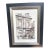 1990s Framed Architectural Photo of the Court D’Entree De Le Palais Royale of Louis XV For Sale