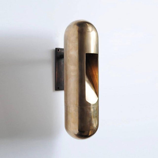 Contemporary Plywood Wall Lamp by Rick Owens For Sale - Image 3 of 15