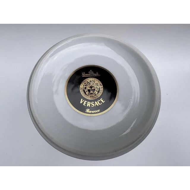 Barocco Vase by Versace for Rosenthal, 1994, in Flawless conditions. Designed 1990 to 1999 This piece has an attribution...