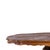 Furniture - Coffee table. Portuguese; 20th century; covered in various woods; resting on a turned column; ending in four...