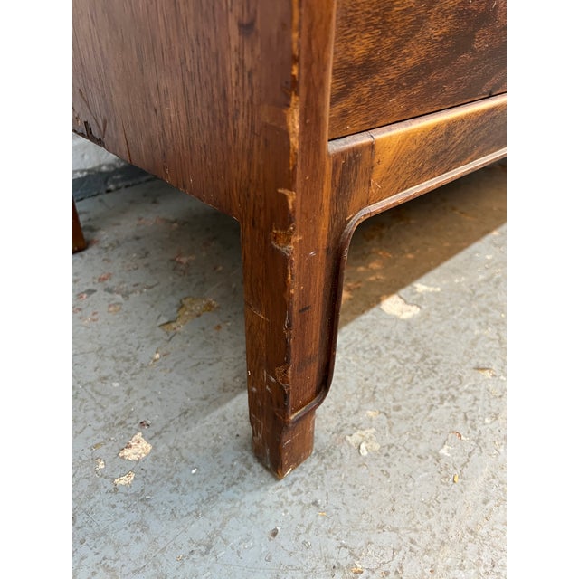 Mid 20th Century Janus Collection Walnut Credenza by John Stuart for Mount Airy Furniture For Sale - Image 17 of 18