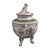 Ceramic French Chinoiserie Armorial Porcelain Vase and Cover from Samson Paris, 1880s For Sale - Image 7 of 15