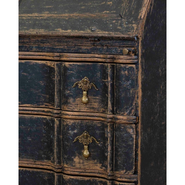 Danish Rococo Secretaire, Circa 1760 For Sale - Image 12 of 14