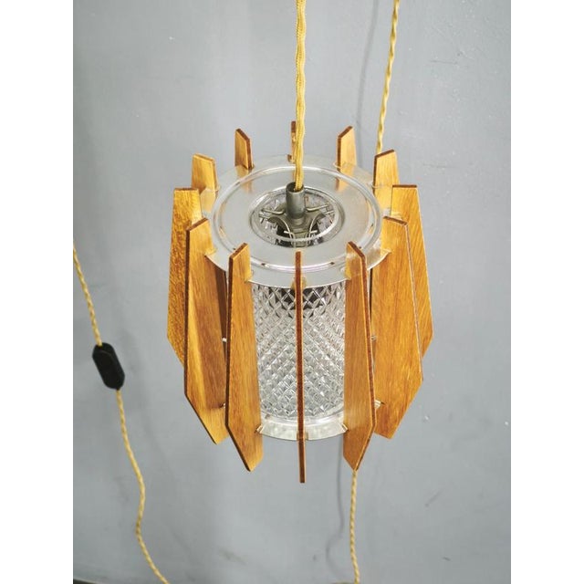 Adjustable Swing Arm Wall Lamps from Dřevo Humpolec, 1960s, Set of 2 For Sale - Image 9 of 17