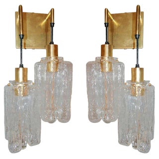 1960s Kalmar Sconces - a Pair For Sale