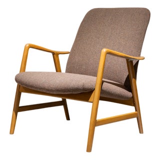 Italian Armchair with Arms, 1950s For Sale