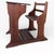 Antique Pine School Desk with Attached Bench For Sale - Image 9 of 10
