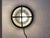 Vintage Industrial Caged Bulkhead Ceiling Light with Ribbed Glass, 1970s For Sale - Image 13 of 14